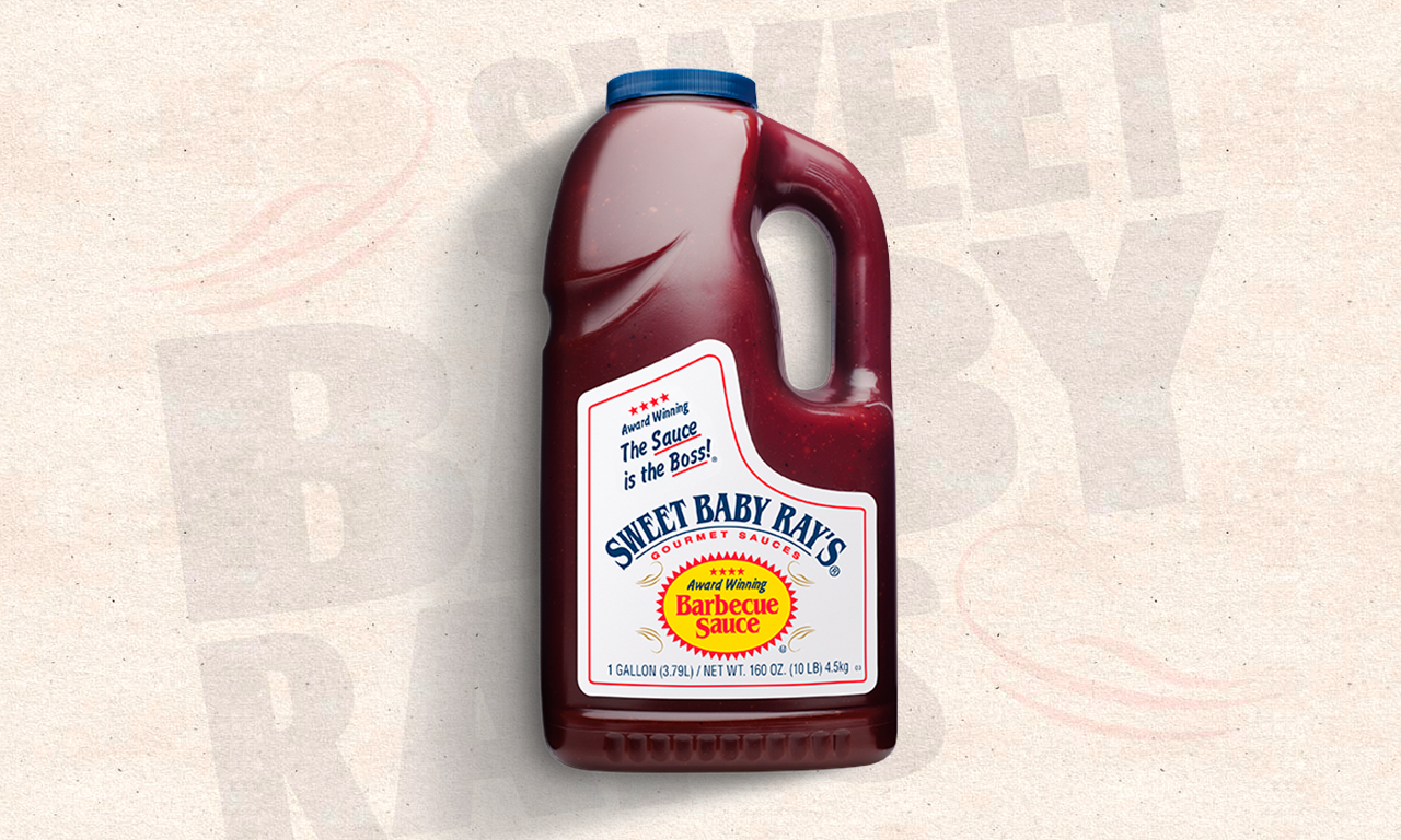 Sweet Baby Ray's BBQ sauce retail + foodservice website